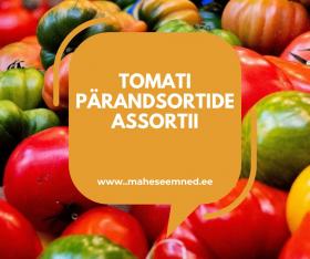 Tomati pärandsortide assortii